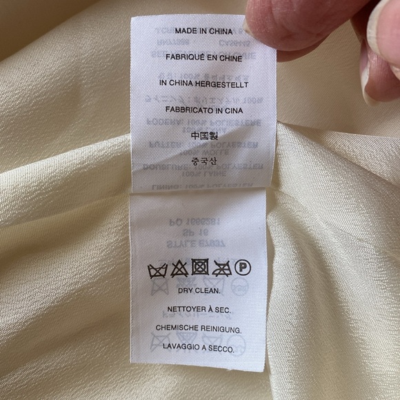 JCrew NWT Cream colored 100% Wool Wide Leg Pant Size 4 - Picture 10 of 15